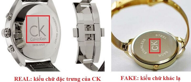 Đồng hồ ck nữ fake