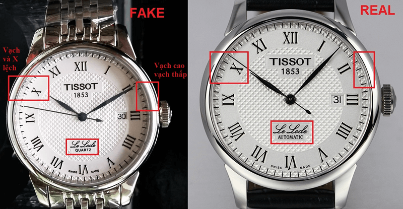 đồng hồ tissot fake 1