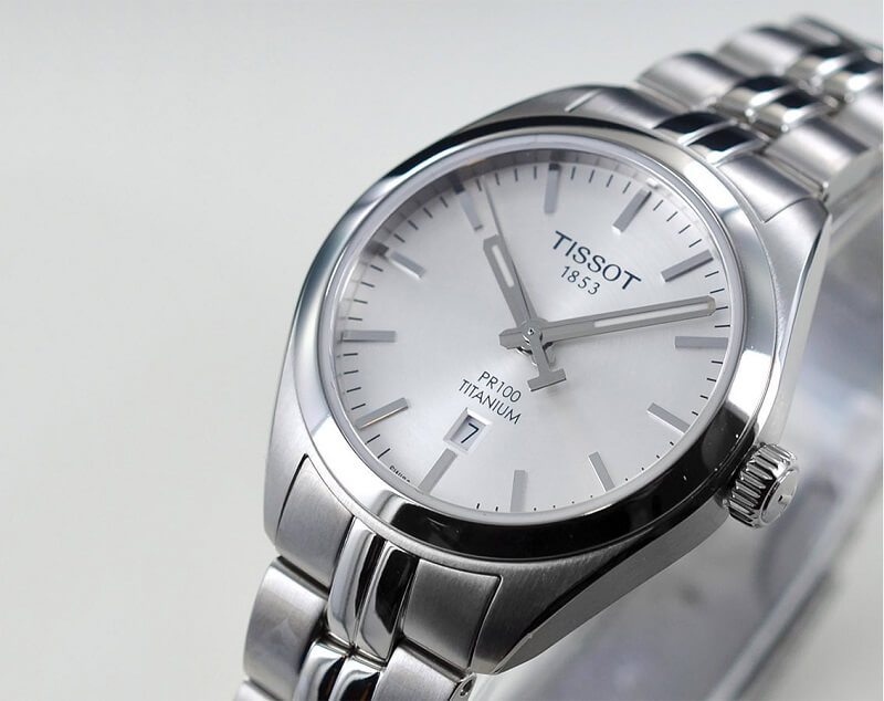 đồng hồ tissot pr100 titanium